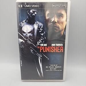The Punisher Universal Media Disc UMD Movie 2005 Rated R Action Thriller Denzel